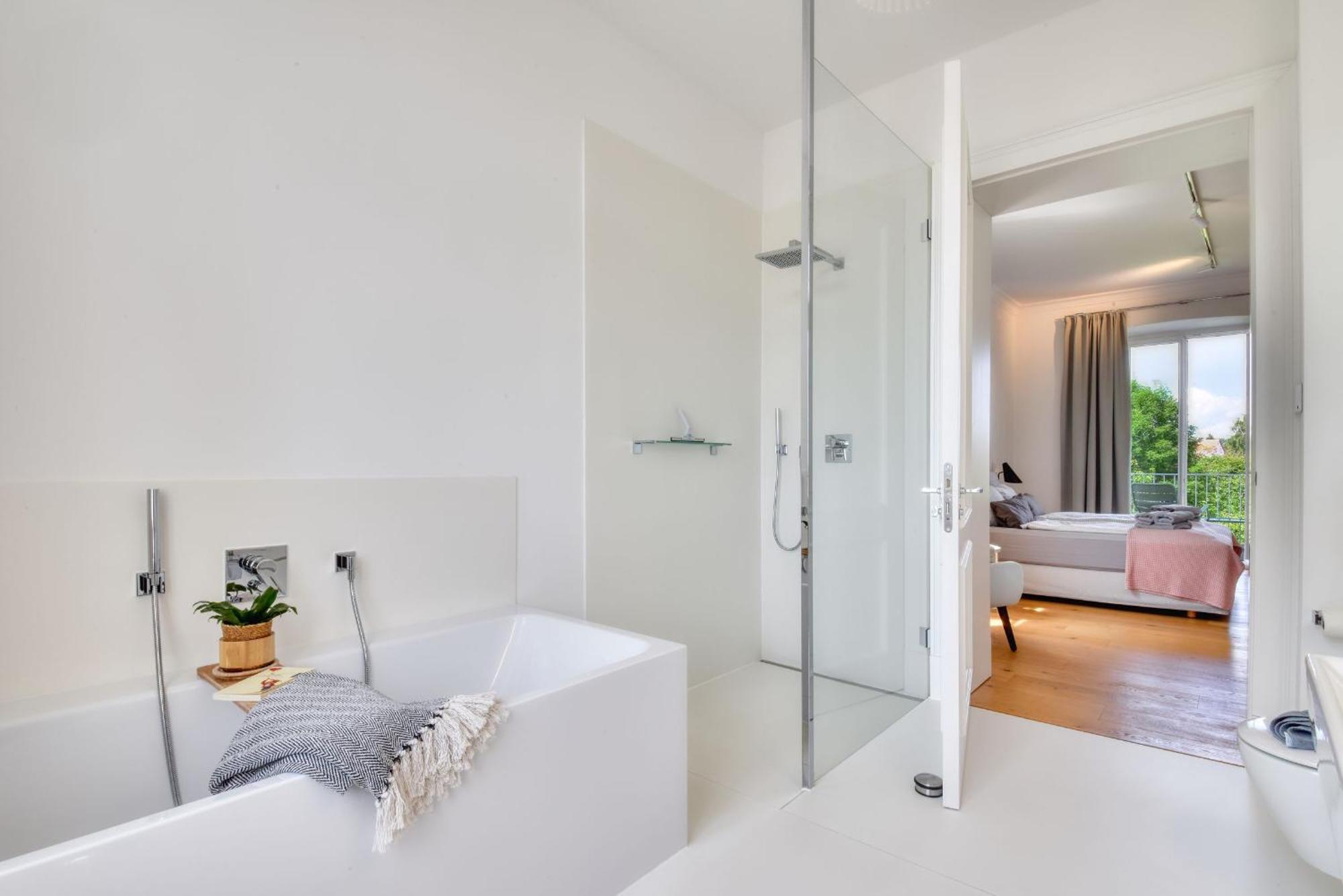 Ferienwohnung Fuerst Malte Loft I Design & Pool Putbus Dış mekan fotoğraf