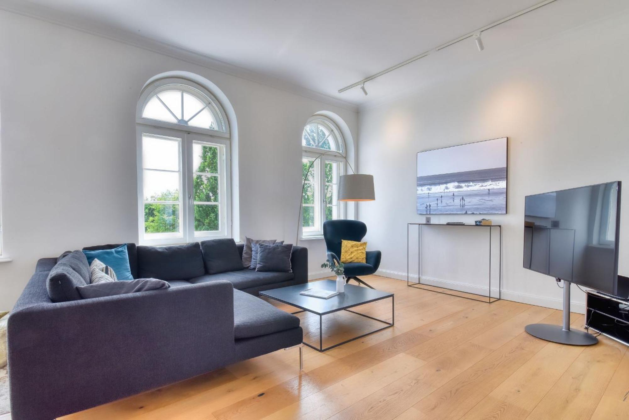 Ferienwohnung Fuerst Malte Loft I Design & Pool Putbus Dış mekan fotoğraf