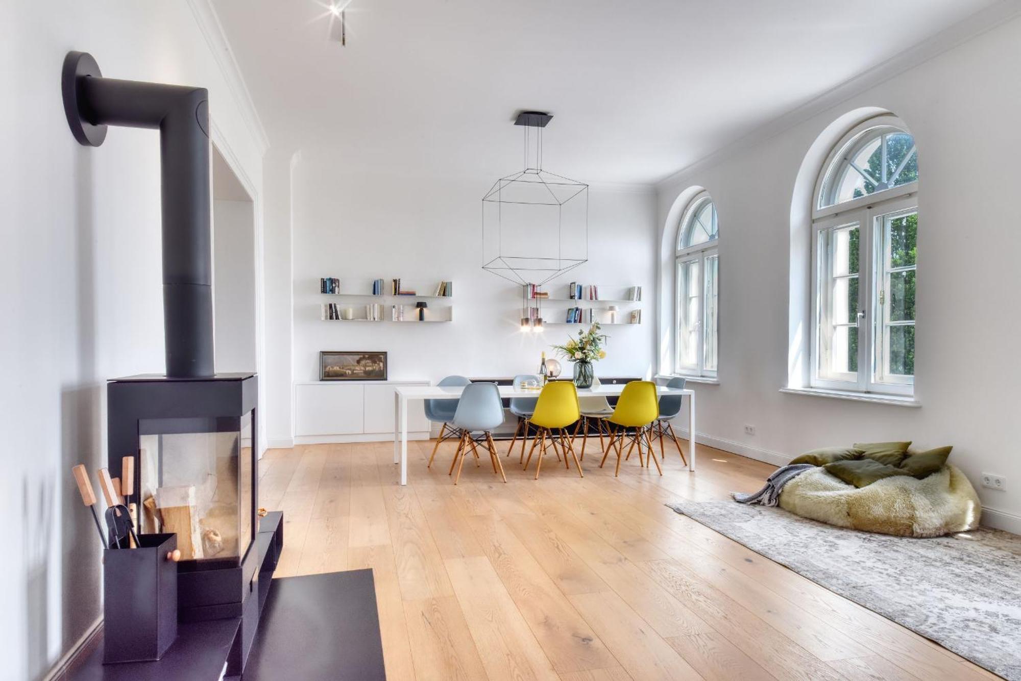 Ferienwohnung Fuerst Malte Loft I Design & Pool Putbus Dış mekan fotoğraf